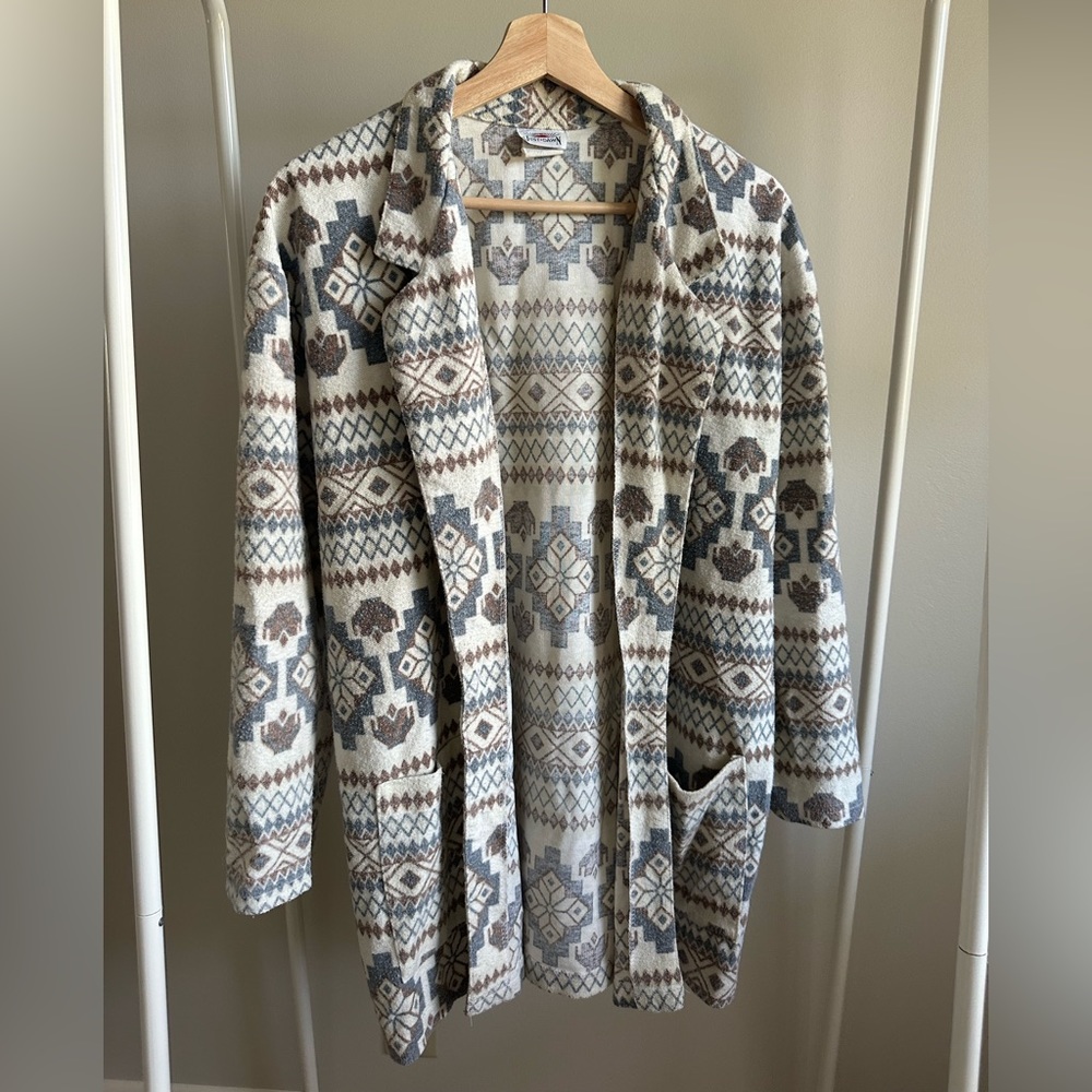 Vintage JUST DAWN cardigan sweater - unisex